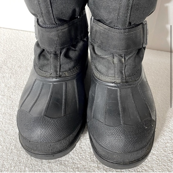 Vintage Kamik Black Limited Edition Embroidered Insulated Winter Boots 9 - Picture 3 of 13